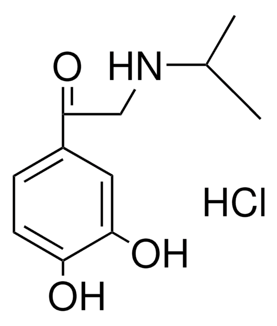 3',4'-DIHYDROXY-2-(ISOPROPYLAMINO)-ACETOPHENONE HYDROCHLORIDE AldrichCPR