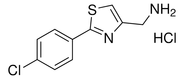 [2-(4-Chlorophenyl)-1,3-thiazol-4-yl]methanamine hydrochloride AldrichCPR
