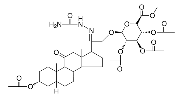 11,20-DIOXO-5-BETA-PREGNANE-3-ALPHA,21-DIYL 3-ACETATE 21-(-BETA-D-GLUCURONIDE AldrichCPR