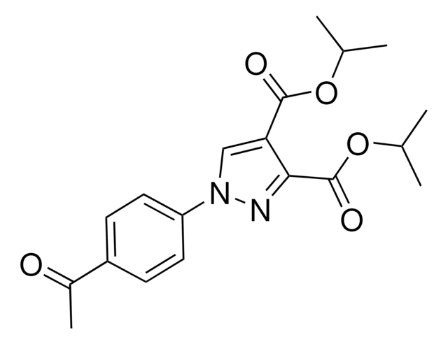 DIISOPROPYL 1-(4-ACETYLPHENYL)-1H-PYRAZOLE-3,4-DICARBOXYLATE AldrichCPR