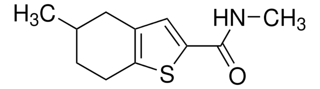 N,5-DIMETHYL-4,5,6,7-TETRAHYDRO-1-BENZOTHIOPHENE-2-CARBOXAMIDE AldrichCPR