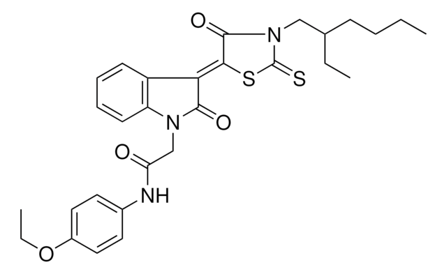 N-(4-ETHOXYPHENYL)-2-{(3Z)-3-[3-(2-ETHYLHEXYL)-4-OXO-2-THIOXO-1,3-THIAZOLIDIN-5-YLIDENE]-2-OXO-2,3-DIHYDRO-1H-INDOL-1-YL}ACETAMIDE AldrichCPR