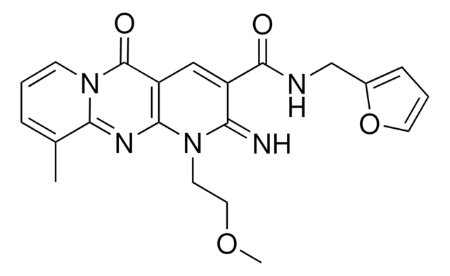 N-(2-FURYLMETHYL)-2-IMINO-1-(2-METHOXYETHYL)-10-METHYL-5-OXO-1,5-DIHYDRO-2H-DIPYRIDO[1,2-A:2,3-D]PYRIMIDINE-3-CARBOXAMIDE AldrichCPR