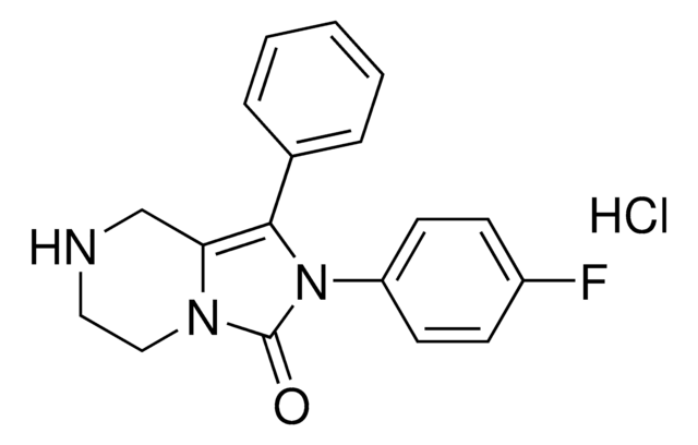 2-(4-Fluorophenyl)-1-phenyl-5,6,7,8-tetrahydroimidazo[1,5-a]pyrazin-3(2H)-one hydrochloride AldrichCPR
