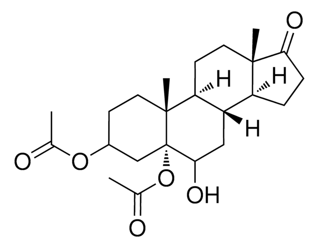 (5alpha)-3-(acetyloxy)-6-hydroxy-17-oxoandrostan-5-yl acetate AldrichCPR