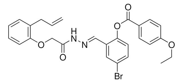 2-(2-((2-ALLYLPHENOXY)ACETYL)CARBOHYDRAZONOYL)-4-BROMOPHENYL 4-ETHOXYBENZOATE AldrichCPR