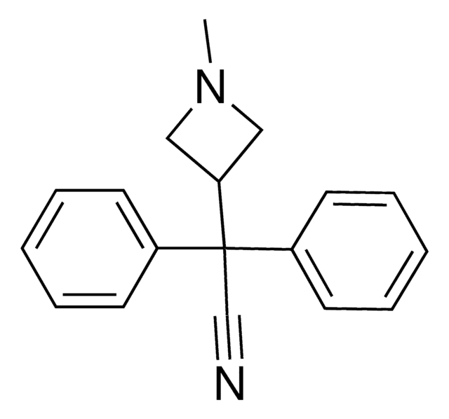 (1-methyl-3-azetidinyl)(diphenyl)acetonitrile AldrichCPR