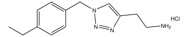 2-(1-(4-Ethylbenzyl)-1H-1,2,3-triazol-4-yl)ethan-1-amine hydrochloride AldrichCPR