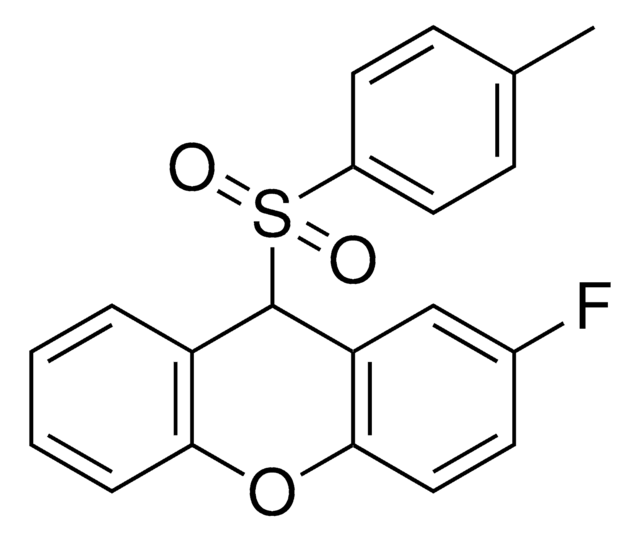 2-FLUORO-9-((4-METHYLPHENYL)SULFONYL)-9H-XANTHENE AldrichCPR