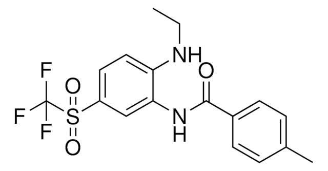 N-(2-ETHYLAMINO-5-(TRIFLUORO-METHANESULFONYL)-PHENYL)-4-METHYL-BENZAMIDE AldrichCPR