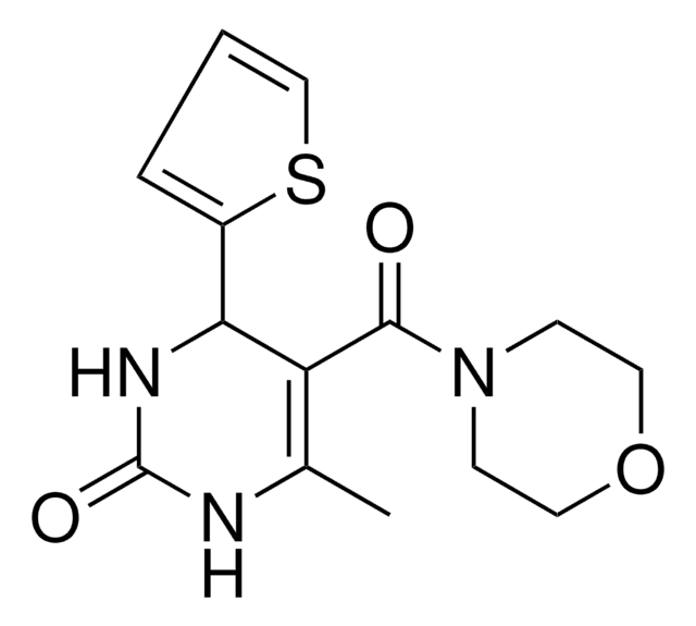 6-METHYL-5-(4-MORPHOLINYLCARBONYL)-4-(2-THIENYL)-3,4-DIHYDRO-2(1H)-PYRIMIDINONE AldrichCPR