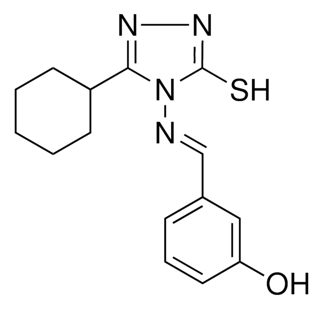 3-(((3-CYCLOHEXYL-5-MERCAPTO-4H-1,2,4-TRIAZOL-4-YL)IMINO)METHYL)PHENOL AldrichCPR