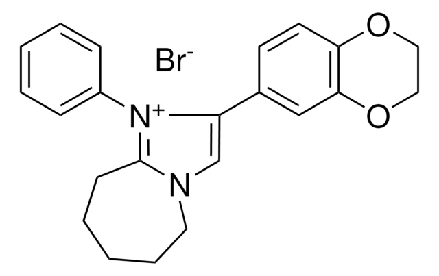 2-(2,3-DIHYDRO-1,4-BENZODIOXIN-6-YL)-1-PHENYL-6,7,8,9-TETRAHYDRO-5H-IMIDAZO[1,2-A]AZEPIN-1-IUM BROMIDE AldrichCPR