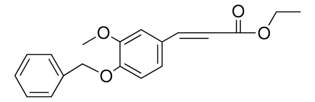 3-(4-BENZYLOXY-3-METHOXY-PHENYL)-ACRYLIC ACID ETHYL ESTER AldrichCPR
