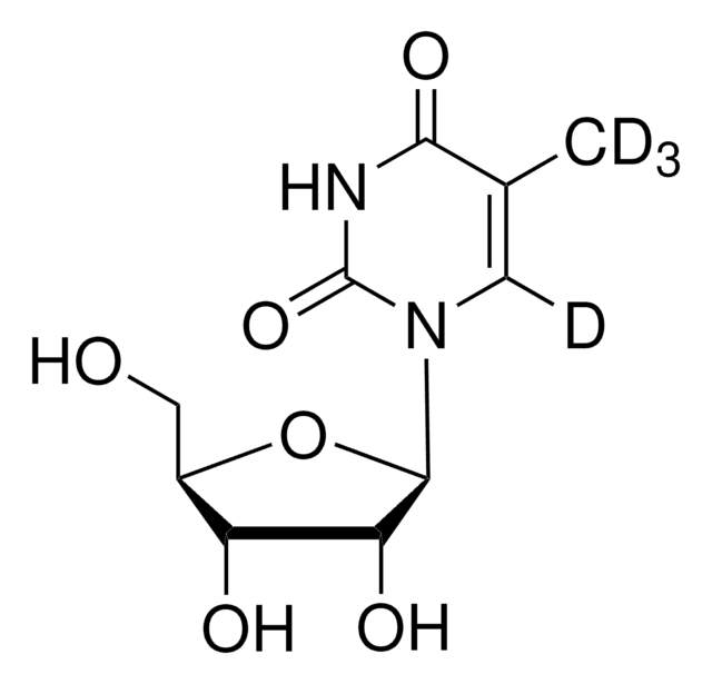 5-甲基-d3-尿苷-6-d1 98 atom % D