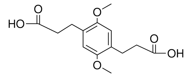 3-(4-(2-CARBOXY-ETHYL)-2,5-DIMETHOXY-PHENYL)-PROPIONIC ACID AldrichCPR