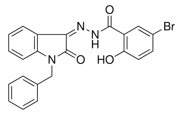 5-BR-2-HO-BENZOIC ACID (1-BENZYL-2-OXO-1,2-DIHYDRO-INDOL-3-YLIDENE)-HYDRAZIDE AldrichCPR
