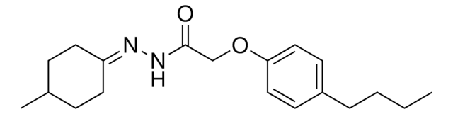 2-(4-BUTYLPHENOXY)-N'-(4-METHYLCYCLOHEXYLIDENE)ACETOHYDRAZIDE AldrichCPR