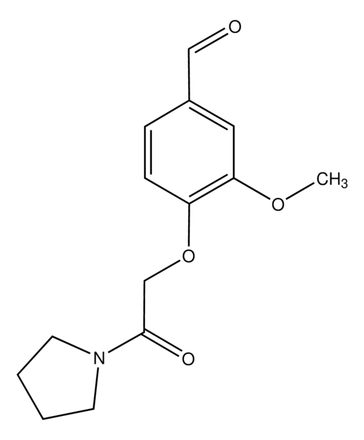 3-Methoxy-4-(2-oxo-2-pyrrolidin-1-ylethoxy)benzaldehyde