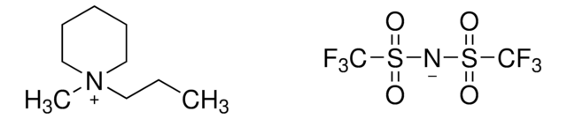 1-甲基-1-丙基哌啶双（三氟甲基磺酰基）酰亚胺 &#8805;99%, H2O &#8804;500&#160;ppm