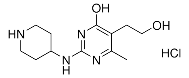 5-(2-Hydroxyethyl)-6-methyl-2-(piperidin-4-ylamino)pyrimidin-4-ol hydrochloride AldrichCPR