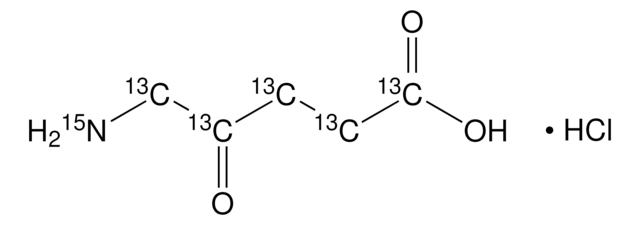 5-Aminolevulinic acid-13C5, 15N hydrochloride 99 atom % 13C, 98 atom % 15N, 97% (CP)