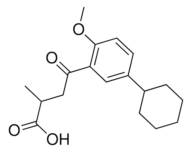4-(5-cyclohexyl-2-methoxyphenyl)-2-methyl-4-oxobutanoic acid AldrichCPR