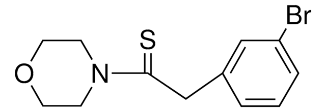 2-(3-BROMO-PHENYL)-1-MORPHOLIN-4-YL-ETHANETHIONE AldrichCPR