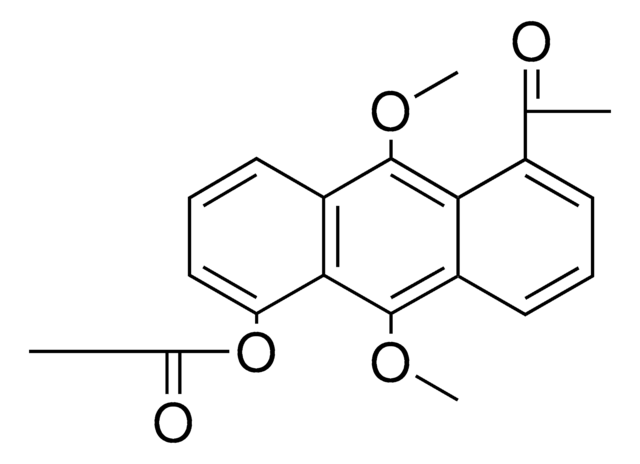 ACETIC ACID 5-ACETYL-9,10-DIMETHOXY-ANTHRACEN-1-YL ESTER AldrichCPR