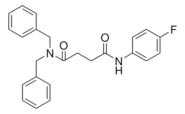 N,N-DIBENZYL-N'-(4-FLUORO-PHENYL)-SUCCINAMIDE AldrichCPR
