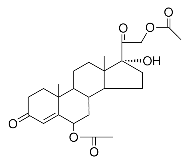 17-ALPHA-HYDROXY-3,20-DIOXOPREGN-4-ENE-6-BETA,21-DIYL DIACETATE AldrichCPR