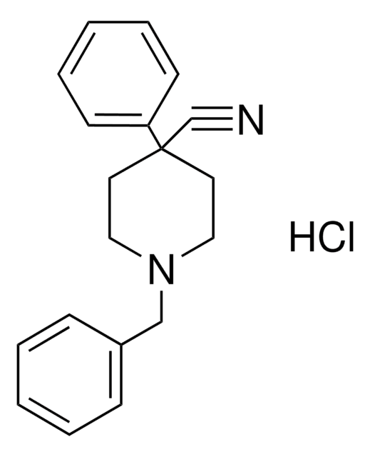 1-BENZYL-4-CYANO-4-PHENYLPIPERIDINE HYDROCHLORIDE AldrichCPR