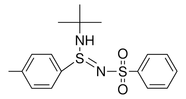 N-[(Z)-(TERT-BUTYLAMINO)(4-METHYLPHENYL)-LAMBDA(4)-SULFANYLIDENE]BENZENESULFONAMIDE AldrichCPR