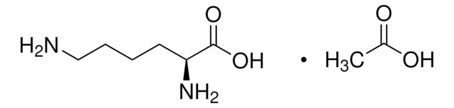 L-赖氨酸 乙酸盐 &#8805;98% (HPLC)