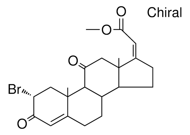 methyl (2alpha,17Z)-2-bromo-3,11-dioxopregna-4,17-dien-21-oate AldrichCPR