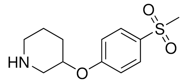 Methyl 4-(3-piperidinyloxy)phenyl sulfone AldrichCPR