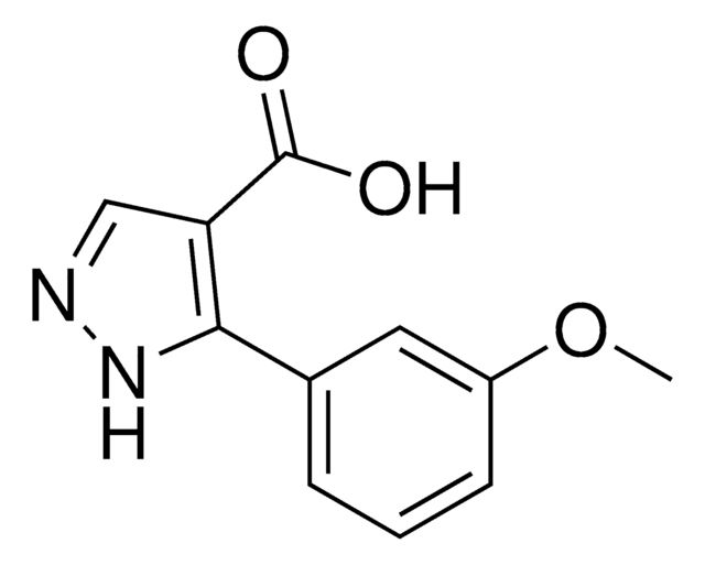 5-(3-Methoxyphenyl)-1H-pyrazole-4-carboxylic acid AldrichCPR