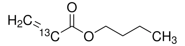 丙烯酸丁酯-2-13C &#8805;99 atom % 13C, &#8805;99% (CP), contains 10-50&#160;ppm methyl ethyl hydroquinone as stabilizer