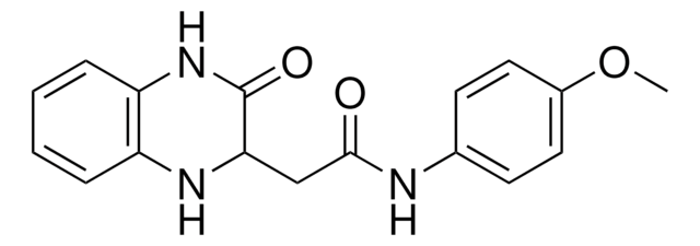N-(4-METHOXY-PHENYL)-2-(3-OXO-1,2,3,4-TETRAHYDRO-QUINOXALIN-2-YL)-ACETAMIDE AldrichCPR