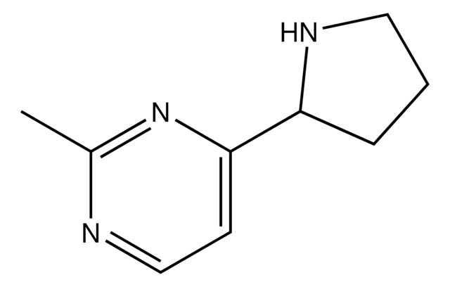 2-Methyl-4-(2-pyrrolidinyl)pyrimidine AldrichCPR