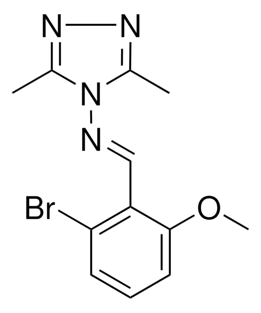 N-(2-BROMO-6-METHOXYBENZYLIDENE)-3,5-DIMETHYL-4H-1,2,4-TRIAZOL-4-AMINE AldrichCPR