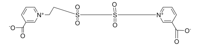 1,1'-(ETHYLENEDISULFONYLDIETHYLENE)BIS(3-CARBOXYPYRIDINIUM OH, INNER SALT) AldrichCPR