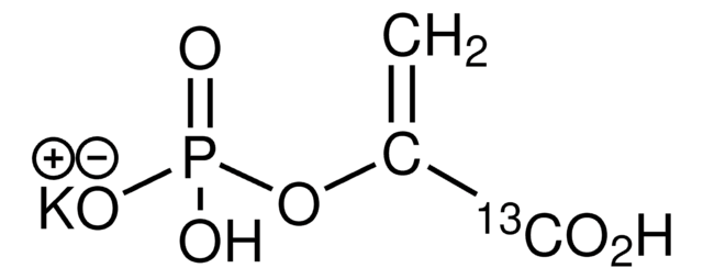磷烯醇丙酮酸-1-13C 钾盐 99 atom % 13C, 99% (CP)