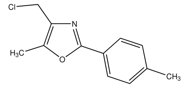 4-(Chloromethyl)-5-methyl-2-(4-methylphenyl)-1,3-oxazole AldrichCPR