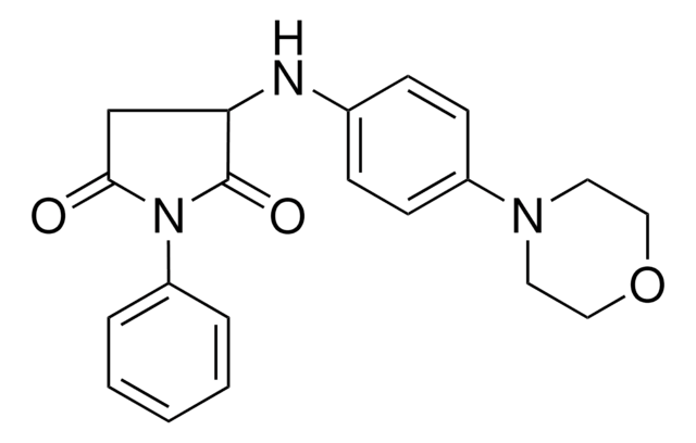 3-(4-(4-MORPHOLINYL)ANILINO)-1-PHENYL-2,5-PYRROLIDINEDIONE AldrichCPR