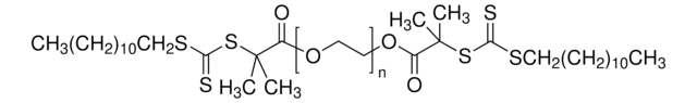 Poly(ethylene glycol) bis[2-(dodecylthiocarbonothioylthio)-2-methylpropionate] average Mn 10,800