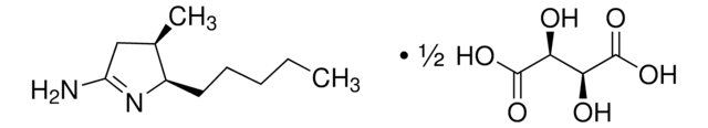 (4R,5R)-4-Methyl-5-pentyl-4,5-dihydro-1H-pyrrol-2-amine, D-(-)-hemitartrate salt AldrichCPR