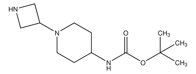 tert-Butyl 1-(3-azetidinyl)-4-piperidinylcarbamate AldrichCPR