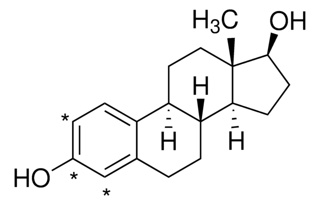17β-雌二醇 溶液 1.0&#160;mg/mL in acetonitrile, ampule of 1&#160;mL, certified reference material, Cerilliant&#174;