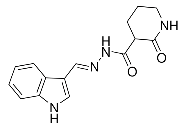 N'-[1H-INDOL-3-YLMETHYLIDENE]-2-OXO-3-PIPERIDINECARBOHYDRAZIDE AldrichCPR